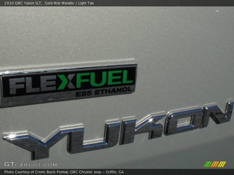 Gold Mist Metallic / Light Tan 2010 GMC Yukon SLT