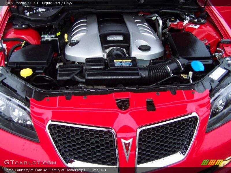 Liquid Red / Onyx 2009 Pontiac G8 GT