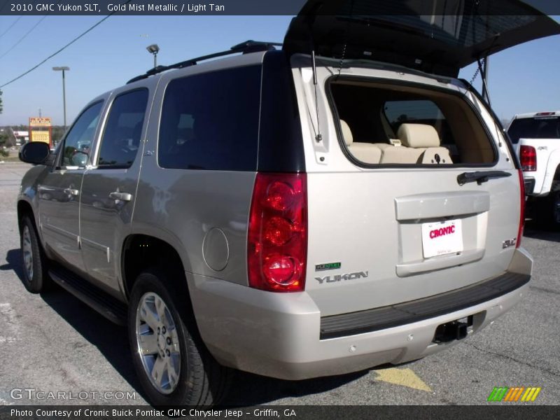 Gold Mist Metallic / Light Tan 2010 GMC Yukon SLT
