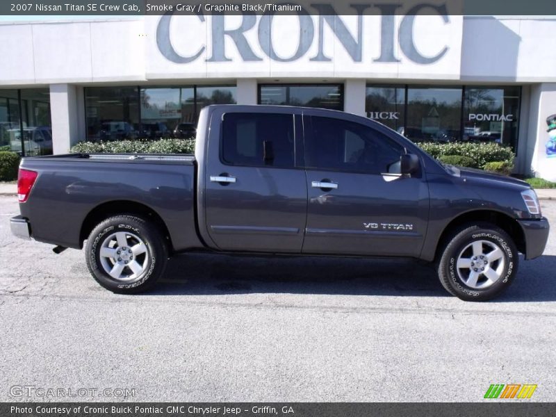 Smoke Gray / Graphite Black/Titanium 2007 Nissan Titan SE Crew Cab