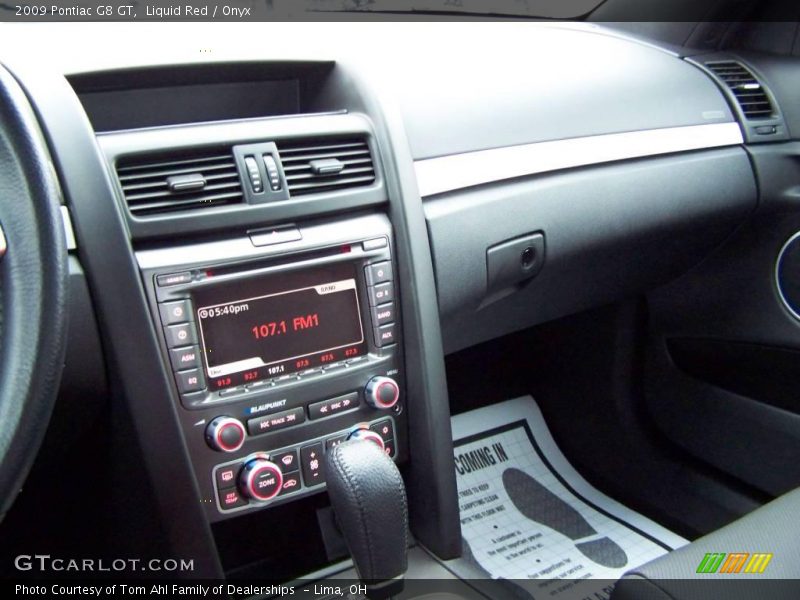 Liquid Red / Onyx 2009 Pontiac G8 GT