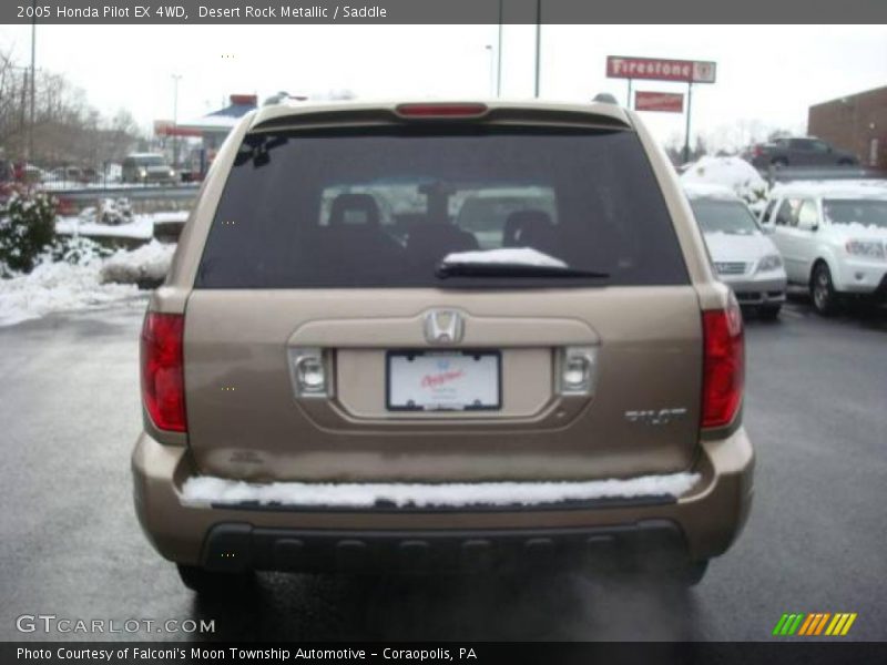 Desert Rock Metallic / Saddle 2005 Honda Pilot EX 4WD