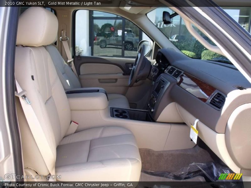 Gold Mist Metallic / Light Tan 2010 GMC Yukon SLT