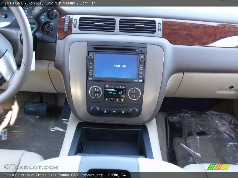 Gold Mist Metallic / Light Tan 2010 GMC Yukon SLT