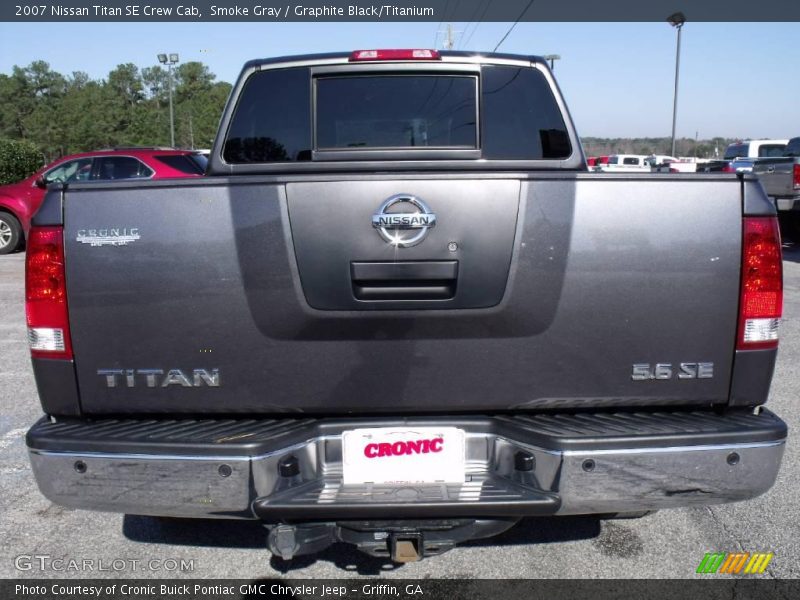 Smoke Gray / Graphite Black/Titanium 2007 Nissan Titan SE Crew Cab