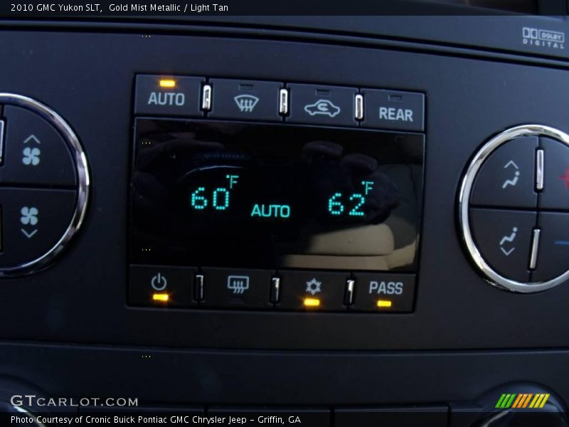 Gold Mist Metallic / Light Tan 2010 GMC Yukon SLT