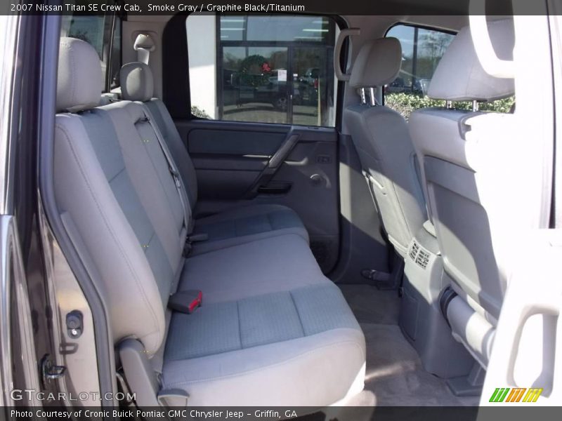 Smoke Gray / Graphite Black/Titanium 2007 Nissan Titan SE Crew Cab