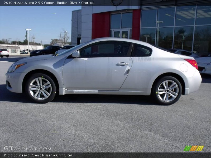 Radiant Silver / Charcoal 2010 Nissan Altima 2.5 S Coupe