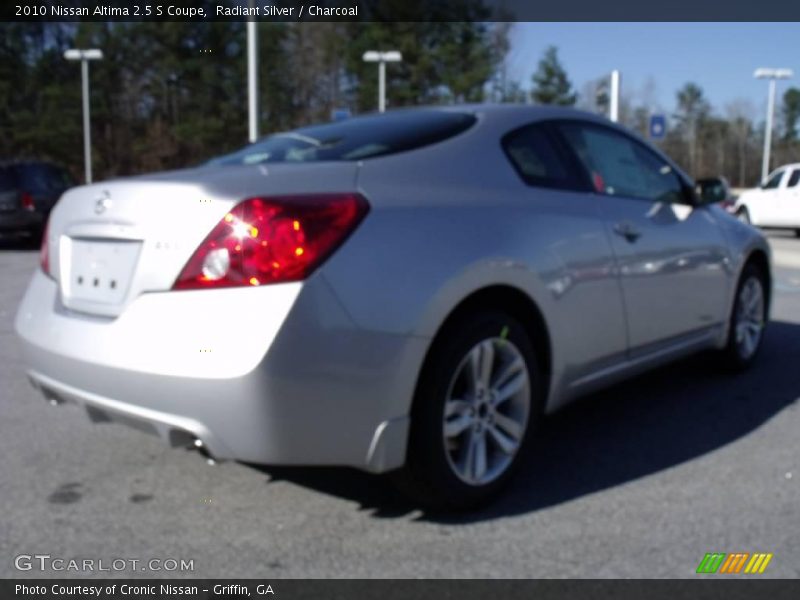 Radiant Silver / Charcoal 2010 Nissan Altima 2.5 S Coupe
