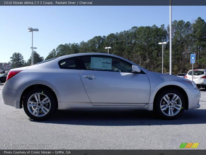 Radiant Silver / Charcoal 2010 Nissan Altima 2.5 S Coupe