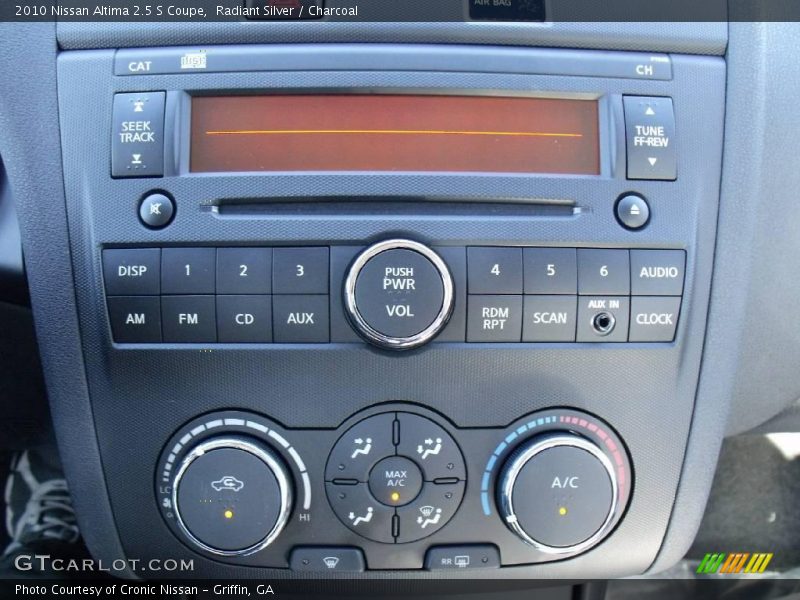 Radiant Silver / Charcoal 2010 Nissan Altima 2.5 S Coupe