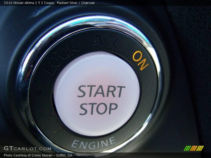 Radiant Silver / Charcoal 2010 Nissan Altima 2.5 S Coupe