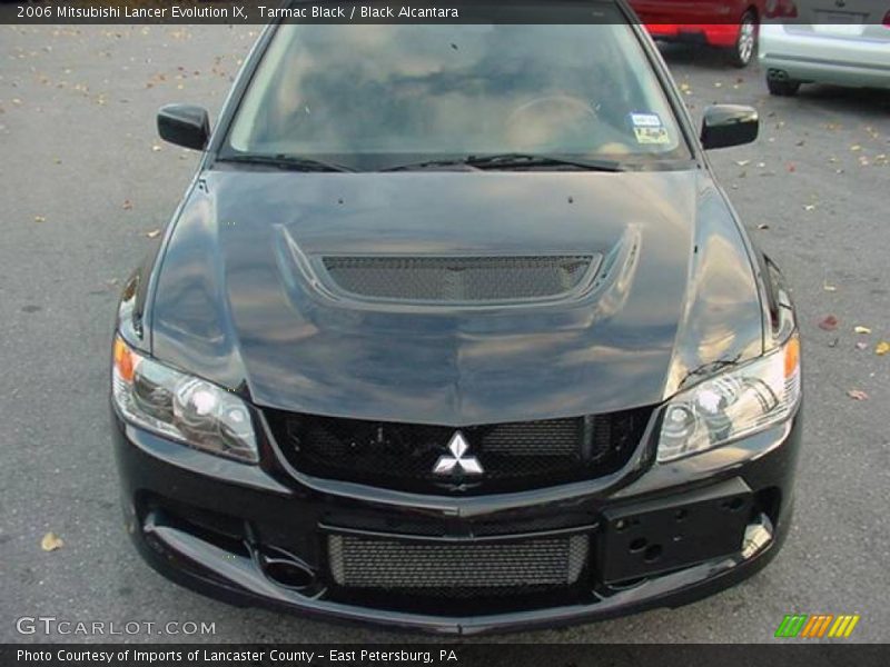 Tarmac Black / Black Alcantara 2006 Mitsubishi Lancer Evolution IX