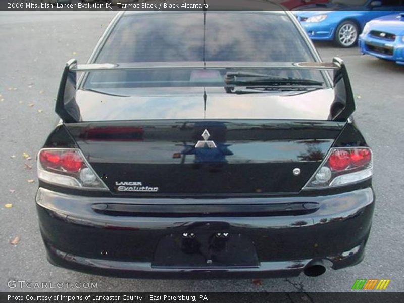 Tarmac Black / Black Alcantara 2006 Mitsubishi Lancer Evolution IX