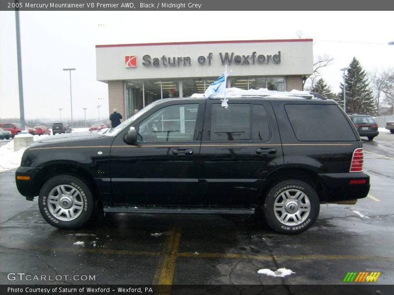 Black / Midnight Grey 2005 Mercury Mountaineer V8 Premier AWD