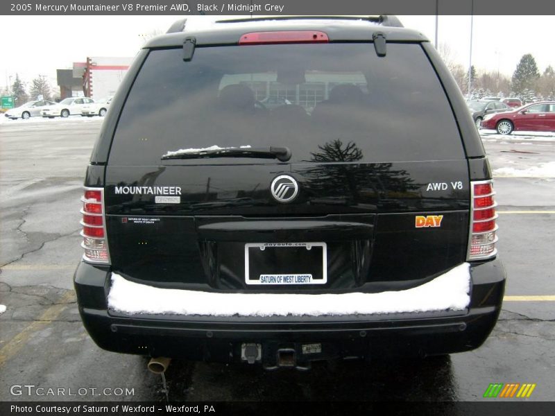 Black / Midnight Grey 2005 Mercury Mountaineer V8 Premier AWD