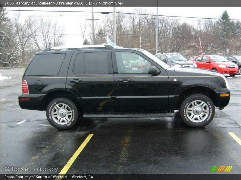 Black / Midnight Grey 2005 Mercury Mountaineer V8 Premier AWD