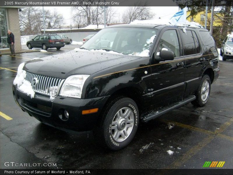 Black / Midnight Grey 2005 Mercury Mountaineer V8 Premier AWD