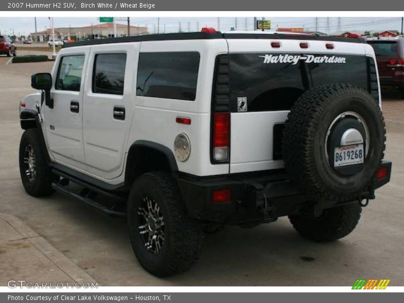 Birch White / Wheat Beige 2007 Hummer H2 SUV