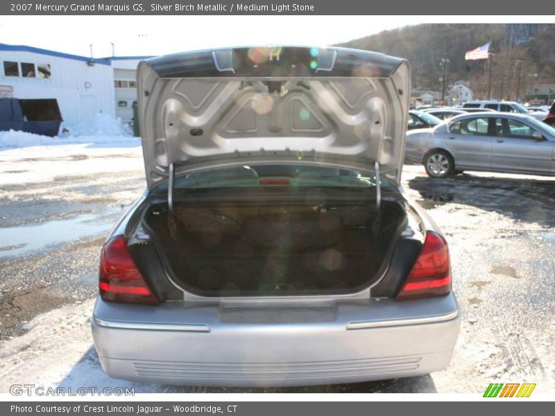 Silver Birch Metallic / Medium Light Stone 2007 Mercury Grand Marquis GS