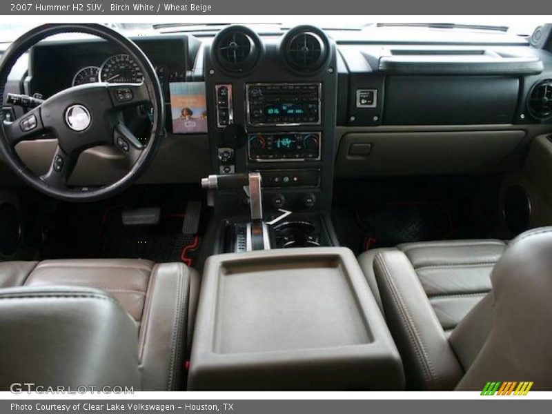 Birch White / Wheat Beige 2007 Hummer H2 SUV