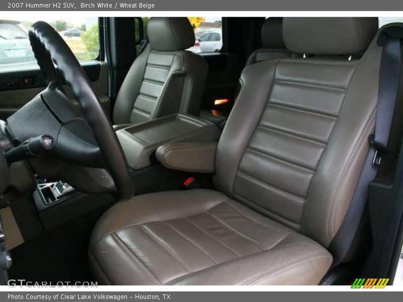 Birch White / Wheat Beige 2007 Hummer H2 SUV
