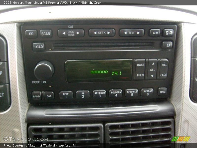 Black / Midnight Grey 2005 Mercury Mountaineer V8 Premier AWD