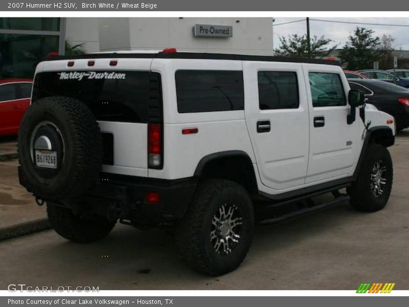 Birch White / Wheat Beige 2007 Hummer H2 SUV