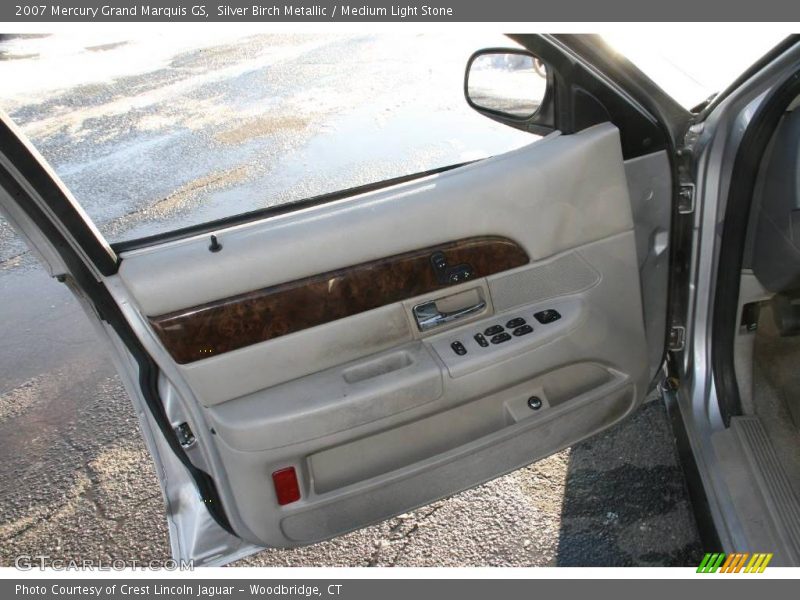 Silver Birch Metallic / Medium Light Stone 2007 Mercury Grand Marquis GS