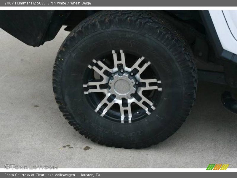 Birch White / Wheat Beige 2007 Hummer H2 SUV