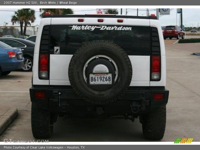 Birch White / Wheat Beige 2007 Hummer H2 SUV