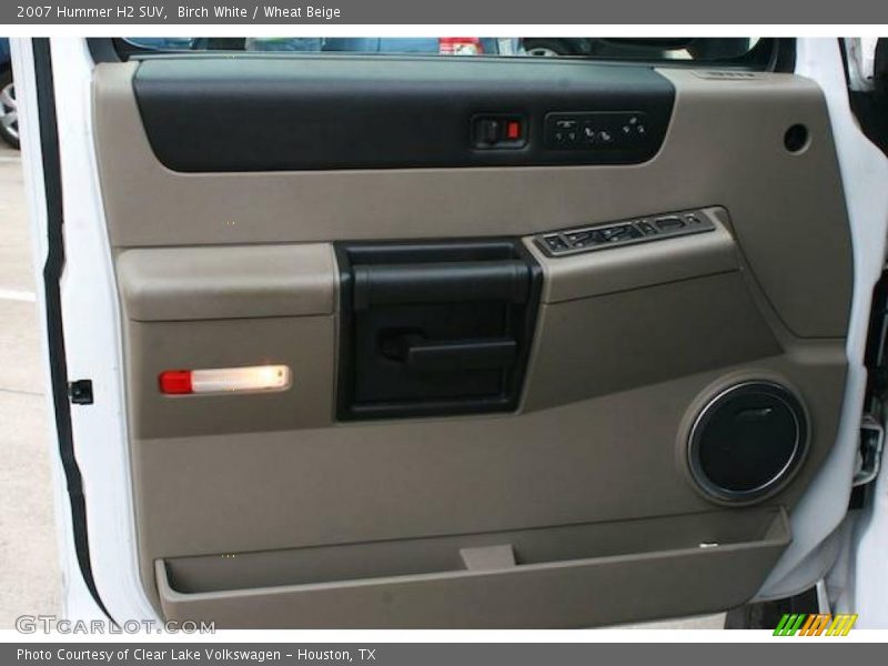 Birch White / Wheat Beige 2007 Hummer H2 SUV