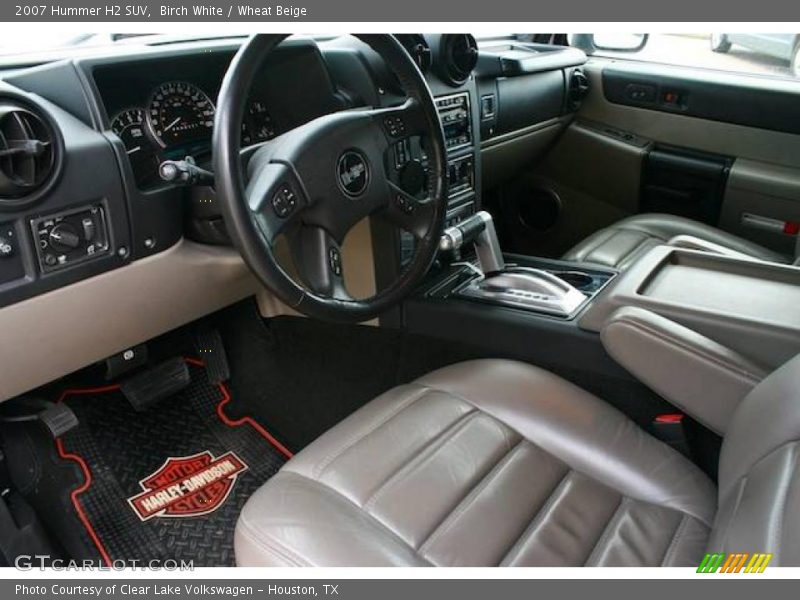 Birch White / Wheat Beige 2007 Hummer H2 SUV