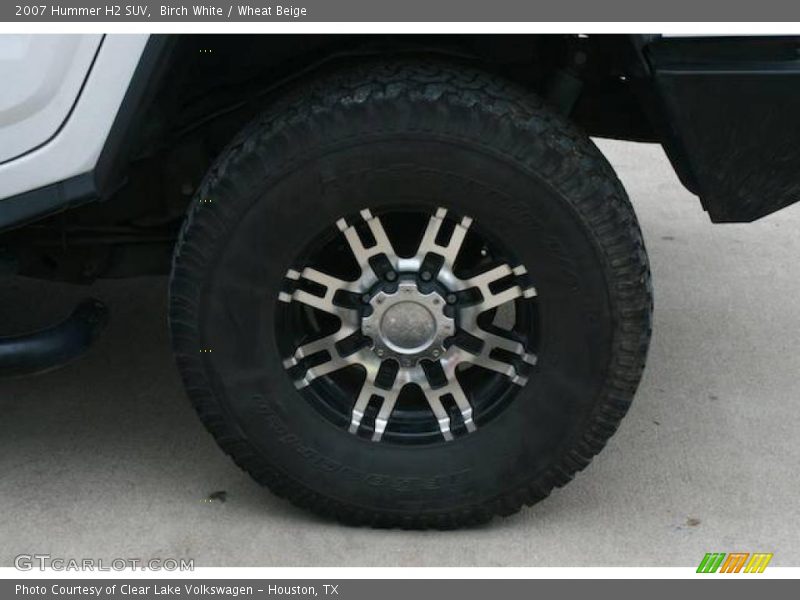 Birch White / Wheat Beige 2007 Hummer H2 SUV