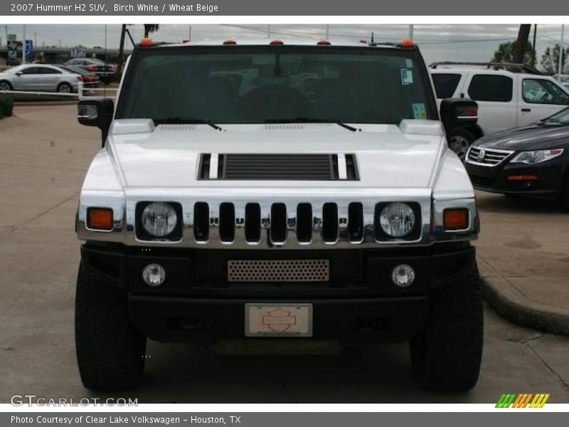 Birch White / Wheat Beige 2007 Hummer H2 SUV