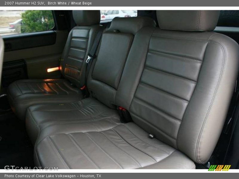 Birch White / Wheat Beige 2007 Hummer H2 SUV