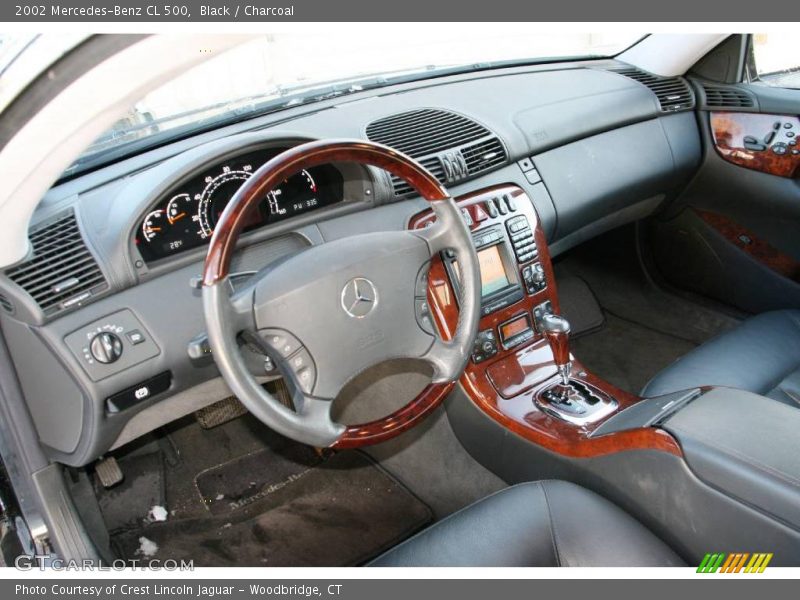 Black / Charcoal 2002 Mercedes-Benz CL 500