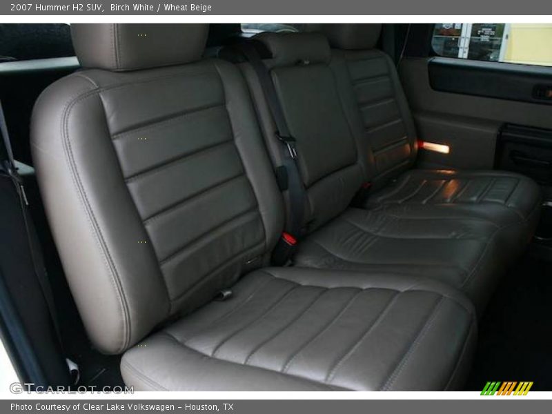 Birch White / Wheat Beige 2007 Hummer H2 SUV