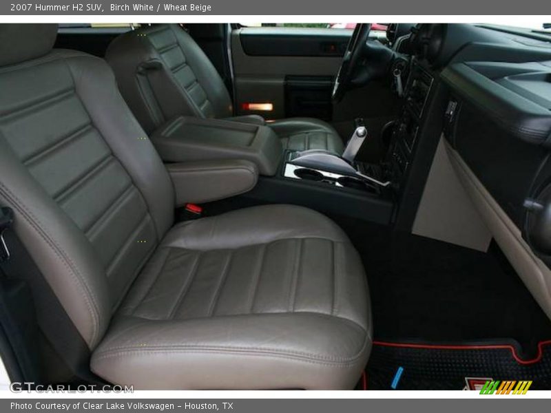 Birch White / Wheat Beige 2007 Hummer H2 SUV