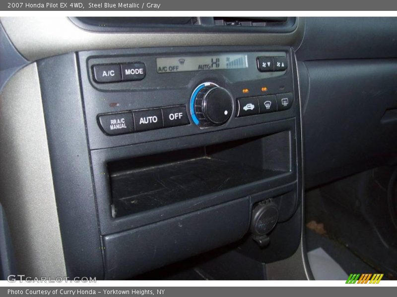 Steel Blue Metallic / Gray 2007 Honda Pilot EX 4WD