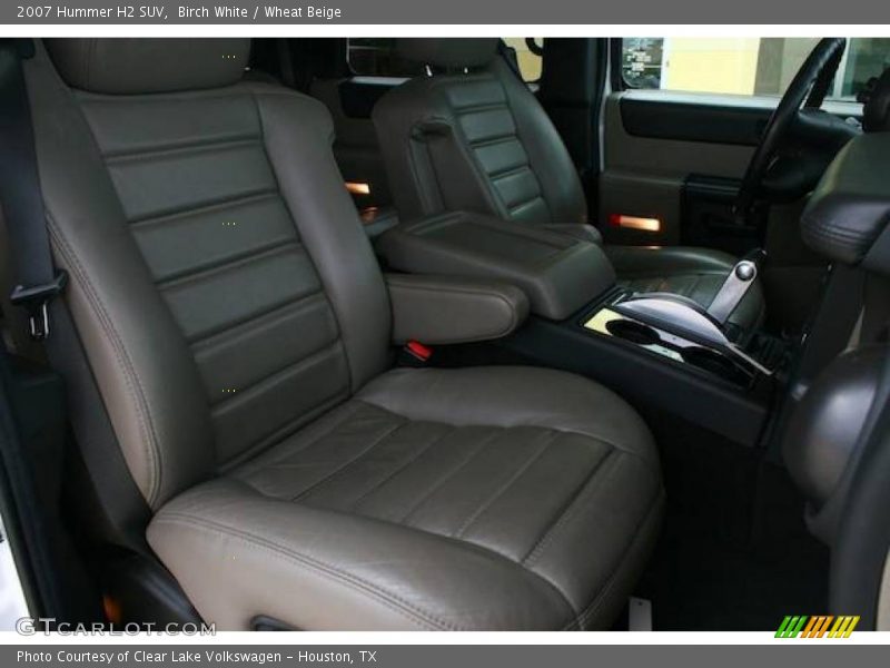 Birch White / Wheat Beige 2007 Hummer H2 SUV