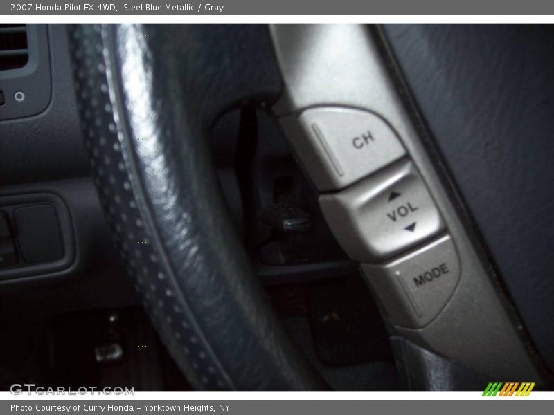 Steel Blue Metallic / Gray 2007 Honda Pilot EX 4WD