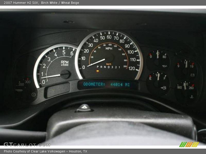 Birch White / Wheat Beige 2007 Hummer H2 SUV