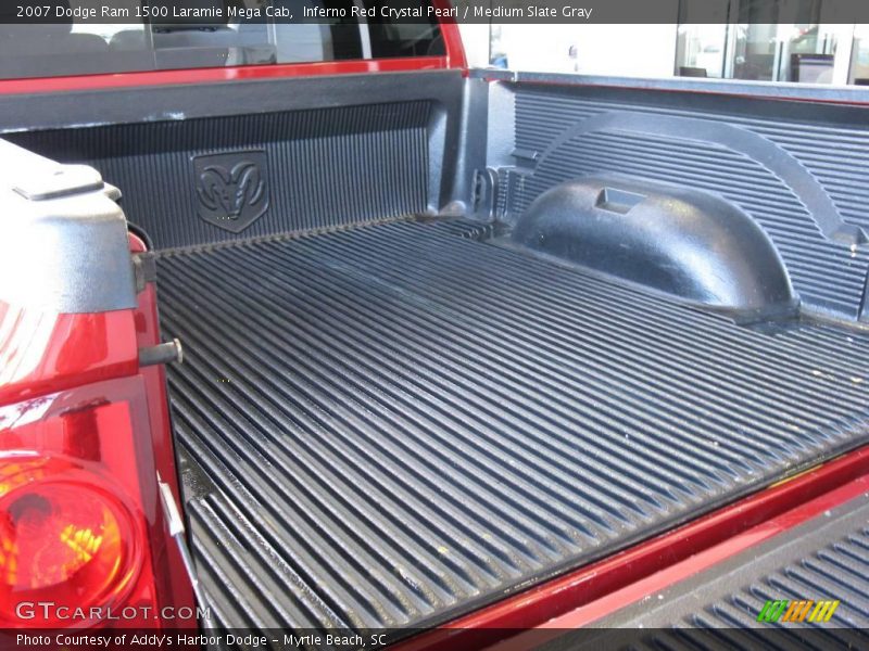 Inferno Red Crystal Pearl / Medium Slate Gray 2007 Dodge Ram 1500 Laramie Mega Cab