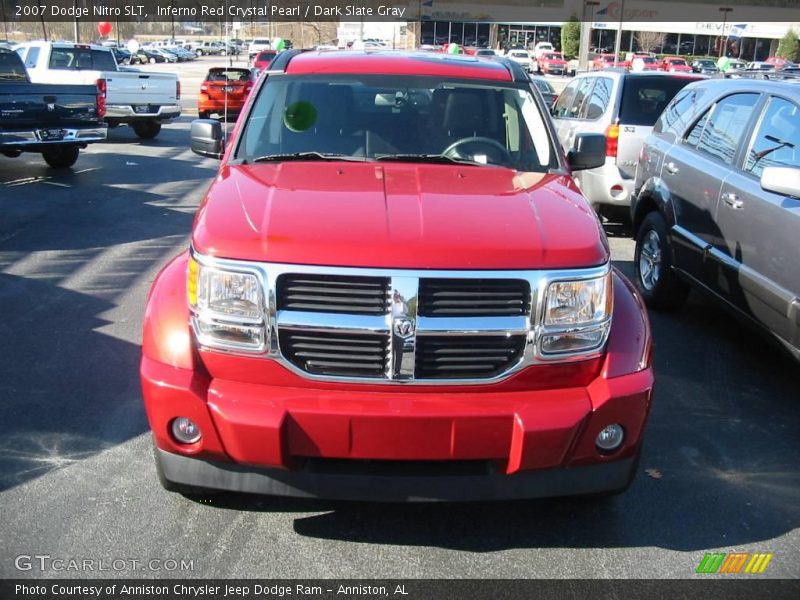 Inferno Red Crystal Pearl / Dark Slate Gray 2007 Dodge Nitro SLT