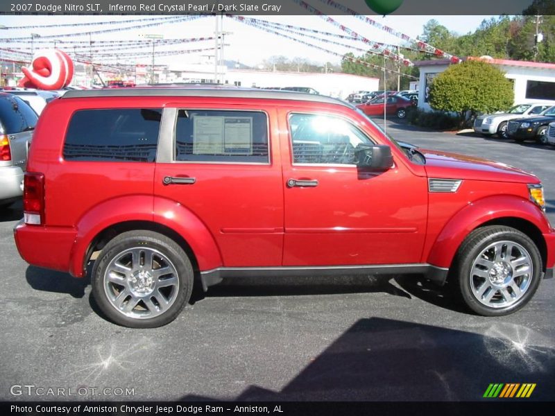 Inferno Red Crystal Pearl / Dark Slate Gray 2007 Dodge Nitro SLT