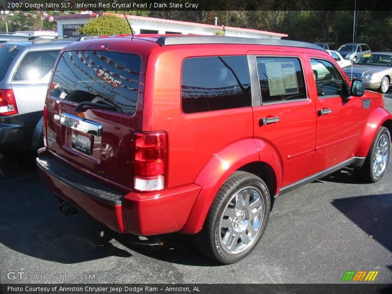 Inferno Red Crystal Pearl / Dark Slate Gray 2007 Dodge Nitro SLT