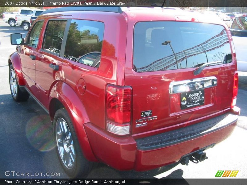 Inferno Red Crystal Pearl / Dark Slate Gray 2007 Dodge Nitro SLT