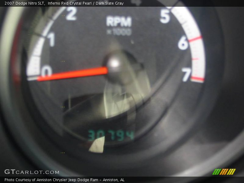 Inferno Red Crystal Pearl / Dark Slate Gray 2007 Dodge Nitro SLT