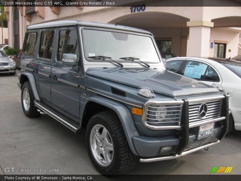 Granite Grey Metallic / Black 2006 Mercedes-Benz G 55 AMG